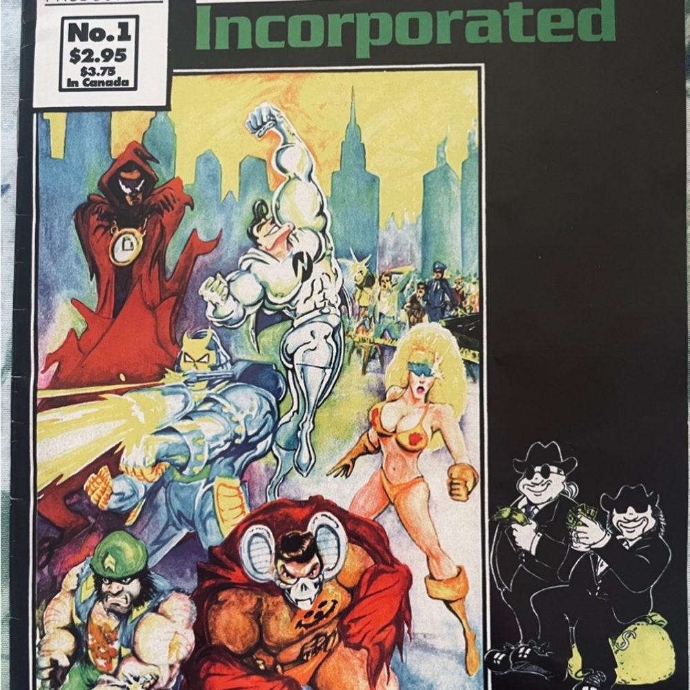 Shwank Brothers Incorporated Issue #1; Beatnik Comic Book